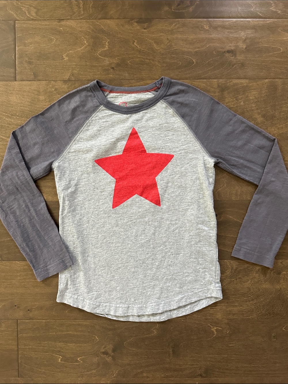 MiniBoden Star Tee, Size 5-6Y.